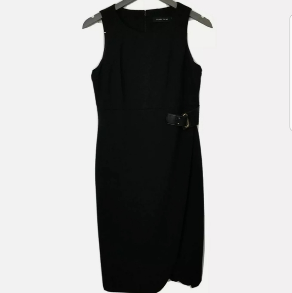 Ivanka Trump Scuba Crepe Belted Sheath Dress - Picture 5 of 13